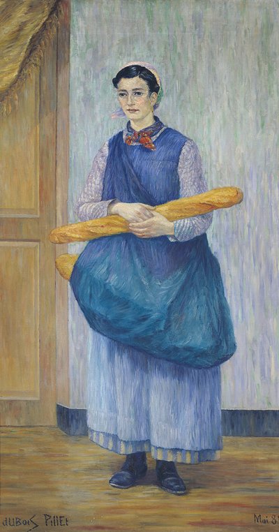 Lady Carrying Bread, 1889 by Albert Dubois Pillet